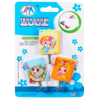 Fruit Hooks 3pcs 2232 Y036 - buy, prices for COSMOS - photo 1