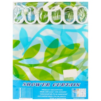 Shower Сurtain 180*180cm - buy, prices for COSMOS - photo 1