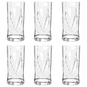 Luminarc Roch High Glass Set 0.45l 6pcs