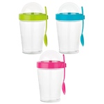 Стакан Renga для хлопьев с ложкой 450мл