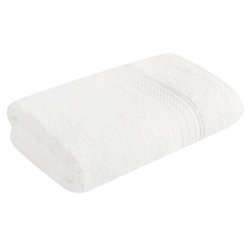 Saffran Terry Towel 50x90cm White - buy, prices for COSMOS - photo 1