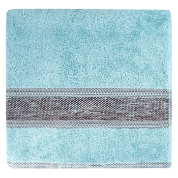 Saffran Fluffy Terry Towel 70x130cm Blue - buy, prices for COSMOS - photo 1