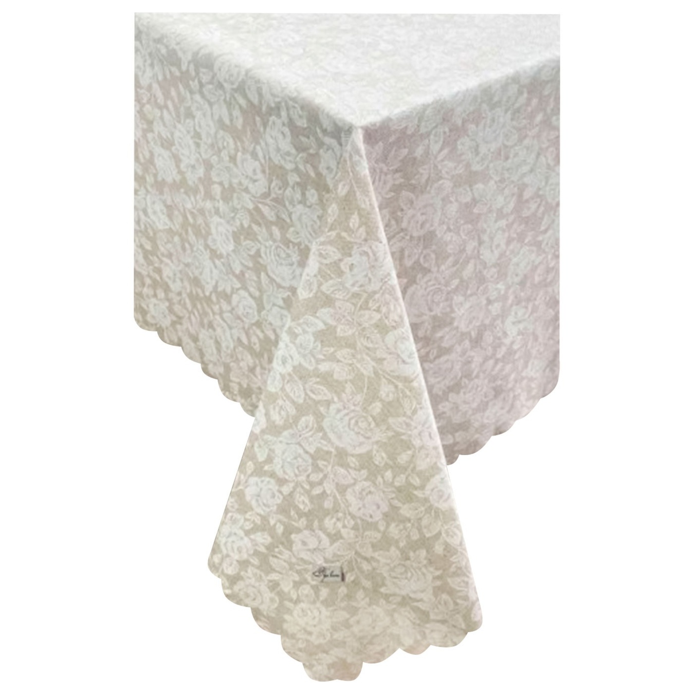 

Скатерть Прованс Simfoni White Rose 120х136см