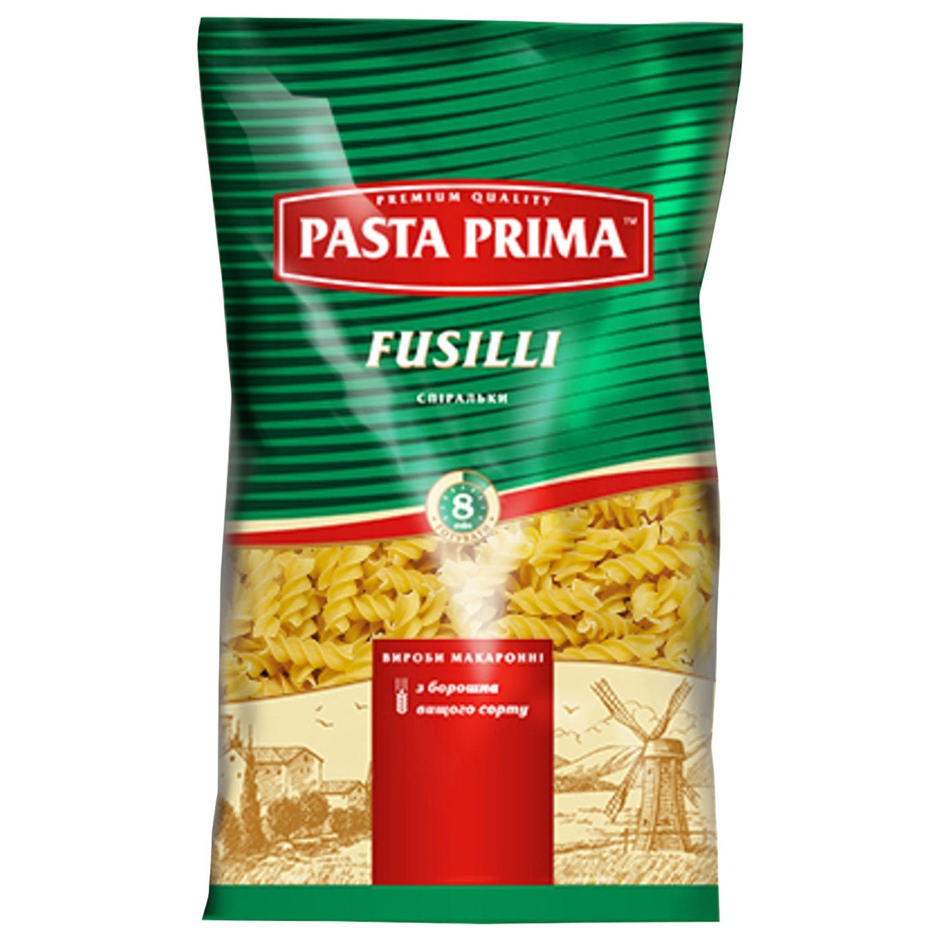 

Макароны Pasta Prima Спиральки 800г