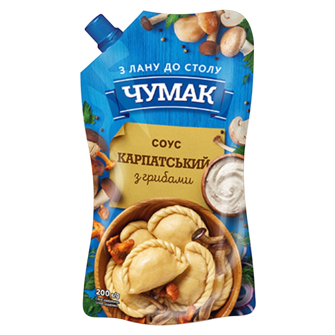 

Соус Чумак Карпатский с грибами 200г