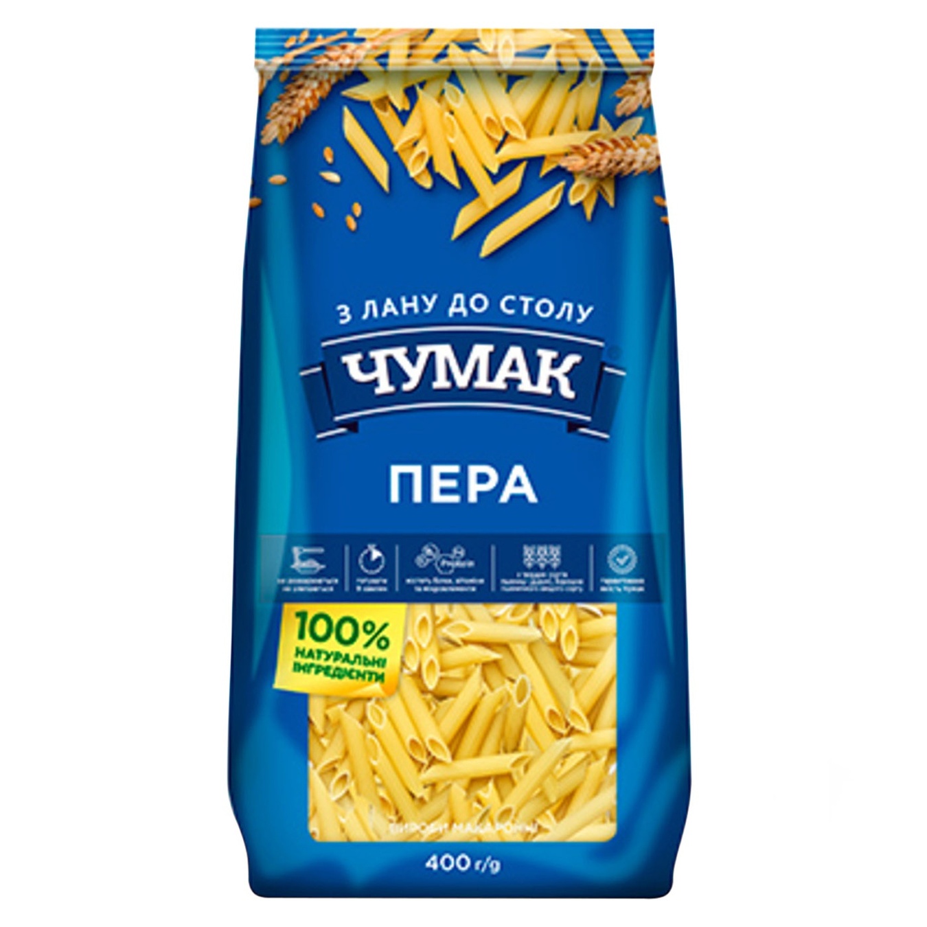

Макароны Чумак Перья 400г