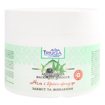 Triuga Herbal Hair Mask Nim and Bringaraj 300ml - buy, prices for MegaMarket - photo 1