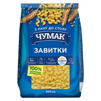 Макарони Чумак Завитки 400г