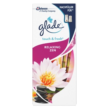 Освежитель воздуха Glade Touch & Fresh Relaxing Zen микроспрей запаска 10мл