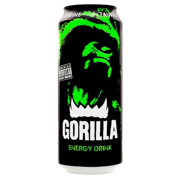 Gorilla Non-Alcoholic Highly Carbonated Energy Drink 0.5l