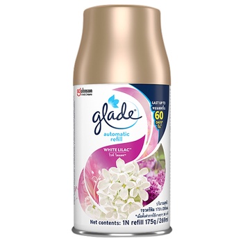 Glade Air Freshener Replaceable Bottle White Lilac 269ml