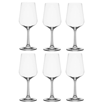 Bohemia Strix Dora Glass Set for Wine 0.45l 6pcs - buy, prices for - photo 1