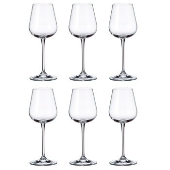 Bohemia Ardea Glass Set for White Wine 0.33l 6pcs - buy, prices for - photo 1