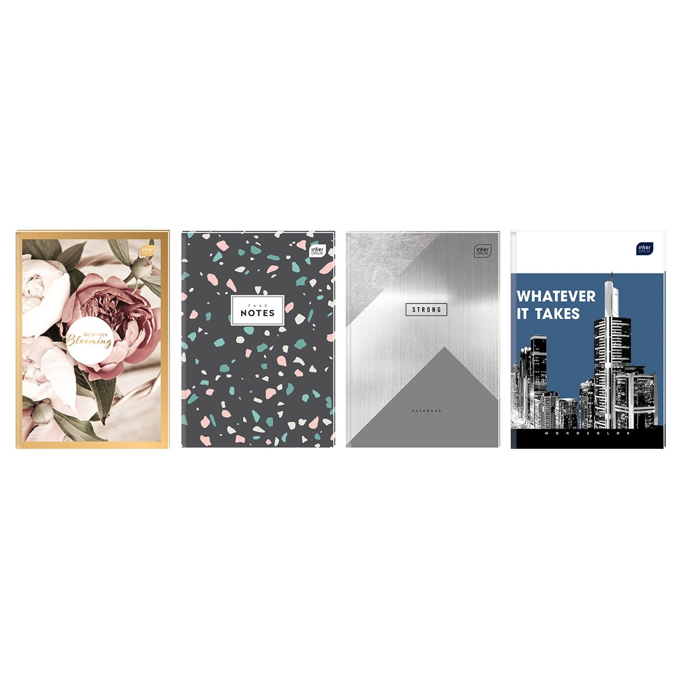 Interdruk WKDOSEA4F Refill Pad Sheets A4 50# Multi-Coloured Margins Color Interdruk SA Interdruk_WKDOSEA4F