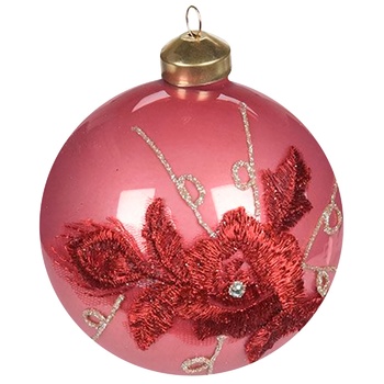 Шар елочный Koopman 10см - купить, цены на КОСМОС - фото 1