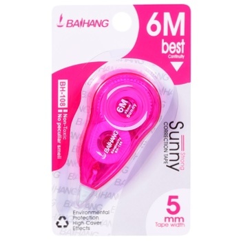 Коректор стрічковий 5 мм х 6 м арт. 108 И315 - купити, ціни на КОСМОС - фото 1