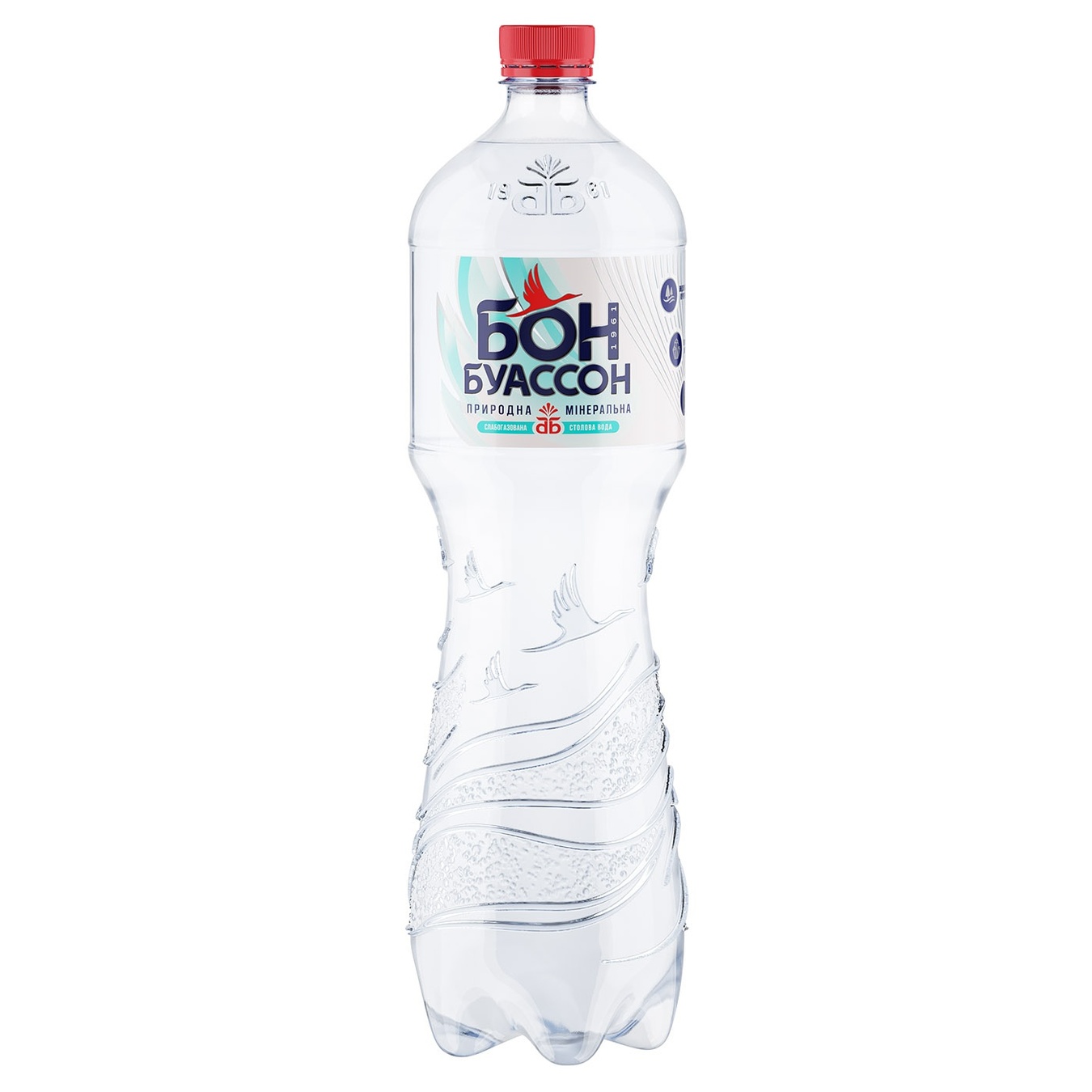 

Вода минеральная Bon Boisson слабогазированная 1,5л
