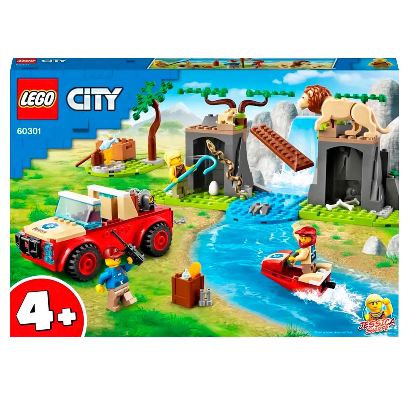 

Конструктор Lego City Внедорожник для спасения диких животных