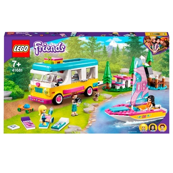 Конструктор Lego Friends Лесной дом на колесах и яхта