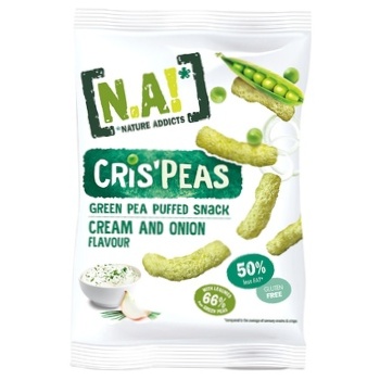 Nature Innovation Peas Sour cream and Onions Sticks 50g - buy, prices for Auchan - photo 1