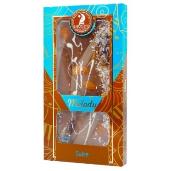 Шоколад молочний Shoud'e Suite 100г - купити, ціни на КОСМОС - фото 1