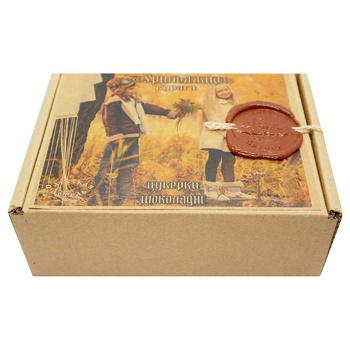 Odeska Artel Grilyazh Chocolate Candy with Dried Apricots 220g - buy, prices for COSMOS - photo 2