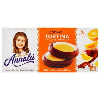 Cookies Tortina orange 198g Italy - buy, prices for Tavria V - photo 2