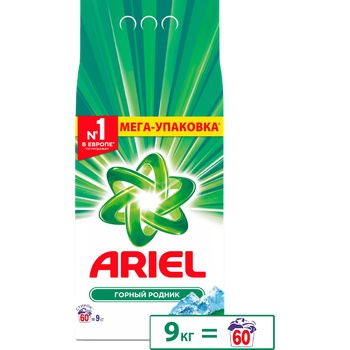 Ariel Mountain Spring Laundry Detergent Powder 9kg - buy, prices for - photo 13