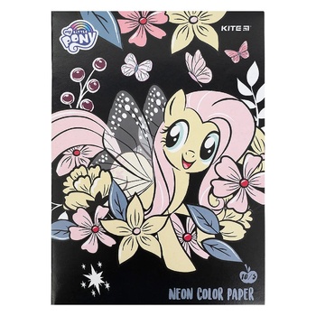 Бумага Kite My Little Pony цветная A4 5 цветов 10л - купить, цены на Auchan - фото 1