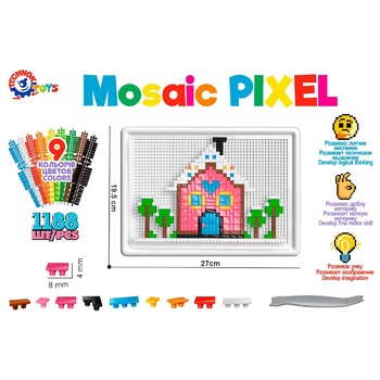 TechnoK Mosaic Developing Toy - buy, prices for NOVUS - photo 4