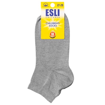 Esli Grey Children's Socks Size 18 - buy, prices for COSMOS - photo 1