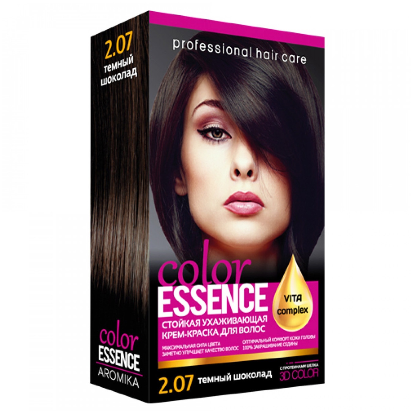 

Краска для волос Аромат Color Essence 2.07 Темный шоколад