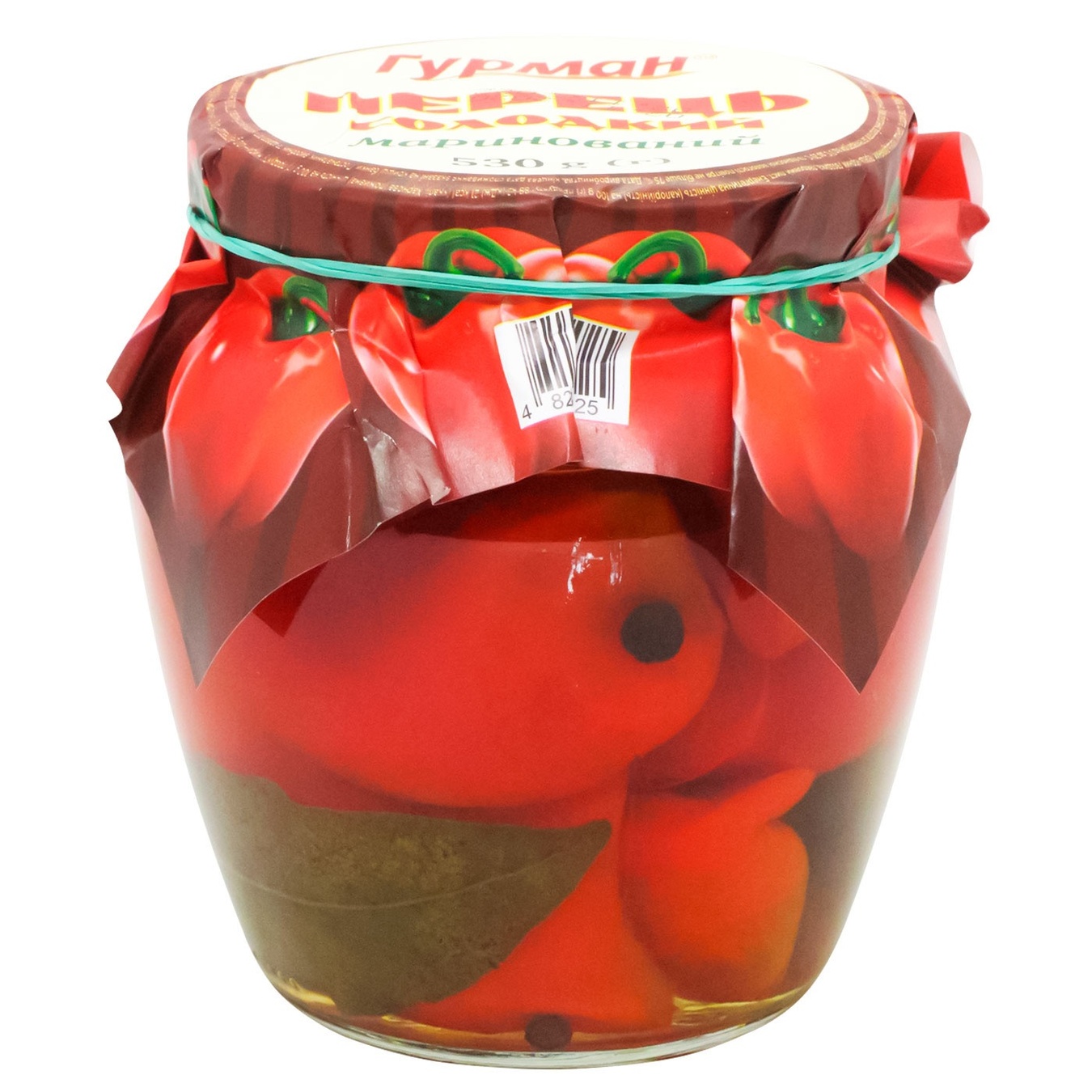 

Перец Гурман сладкий маринованный 530г