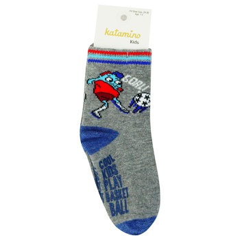 Носки детские Katamino для мальчиков 1-2лет - купить, цены на КОСМОС - фото 2
