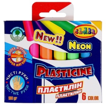 Class Clean Hands Plasticine 6 colors - buy, prices for Tavria V - photo 1