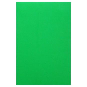 Maxi Foamiran on Adhesive Basis 20x30cm 2mm green - buy, prices for - photo 1