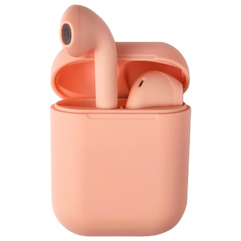 Ava Tech Pink Wireless Headphones i12