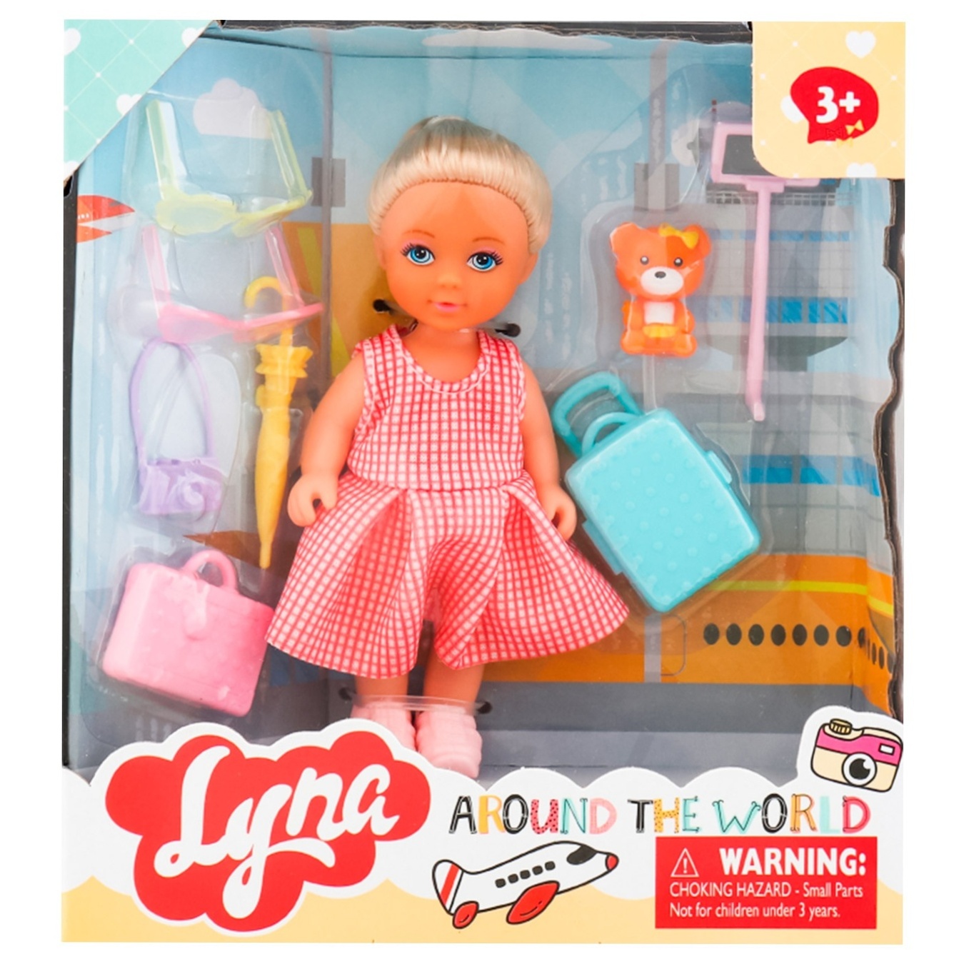 

Набор игровой Qunxing Toys Кукла Майя-путешественница
