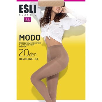 Колготки женские Esli E Modo 20 ден р.2 melone - купить, цены на Auchan - фото 1