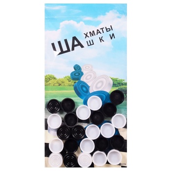 Игра настольная Шашки - купить, цены на КОСМОС - фото 1