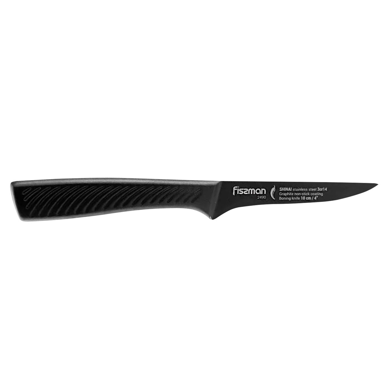 

Нож отделочный Fissman Shinai Graphite 10см