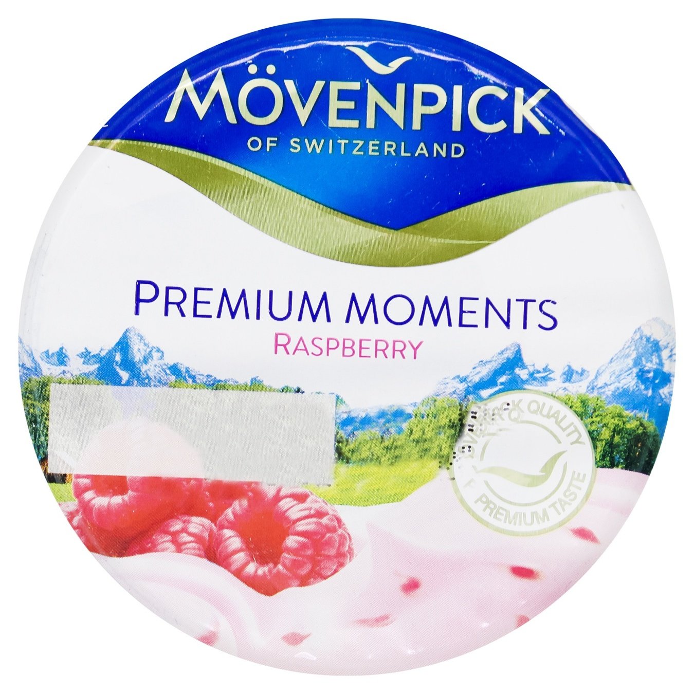 

Йогурт Movenpick Premium Moments Малина 5% 100г