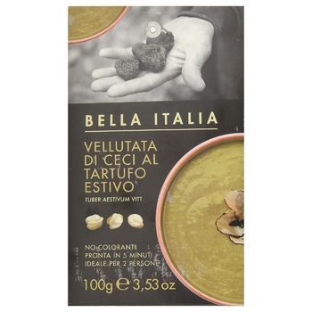 Bella Italia Cream Soup with Chickpeas and Summer Truffle 100g