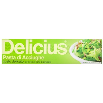 Delicius Anchovy Paste in Sunflower Oil 60g - buy, prices for - photo 3