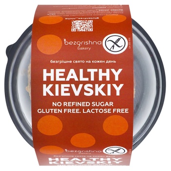 Niche Kievskiy Sugar-free Lactose-free Gluten-free Low-carbohydrate Cake 110g - buy, prices for Vostorg - photo 2