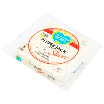 Follow Your Heart Pepper Jack Sliced Vegan Cheese 200g - buy, prices for - photo 1