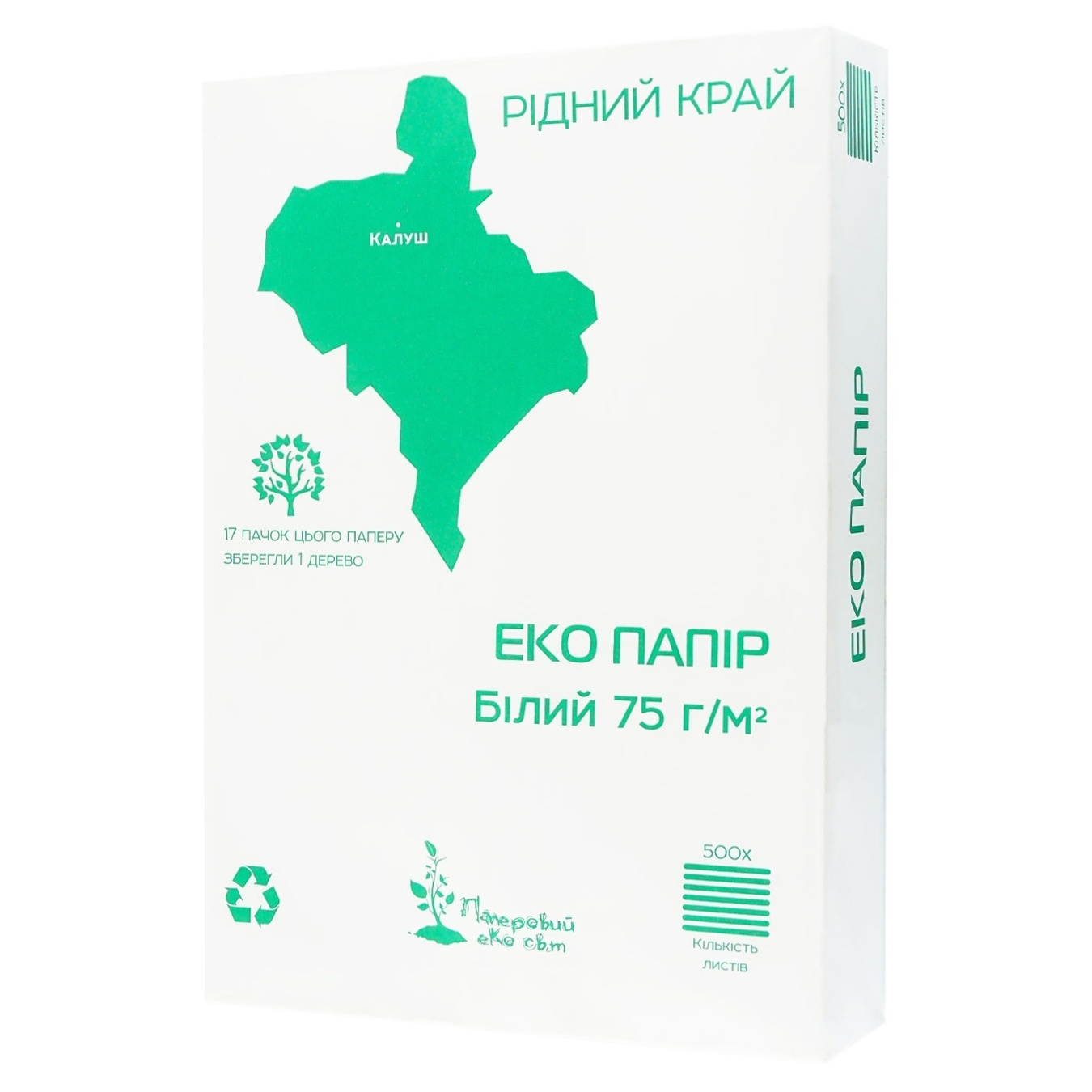 

Папір ЕКО А4 білий