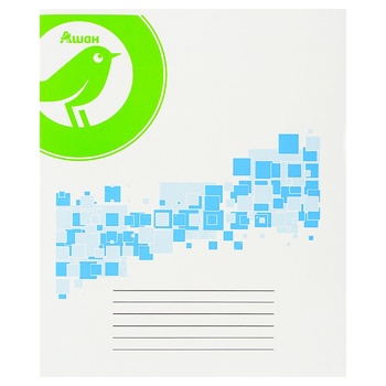 Auchan Quadrille Notebook 96sheets - buy, prices for Auchan - photo 2