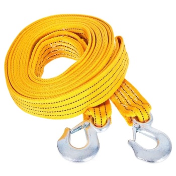 Vitol Cable Towing 5t 50mm*6m 2 Hooks + Bag orange - buy, prices for MegaMarket - photo 2