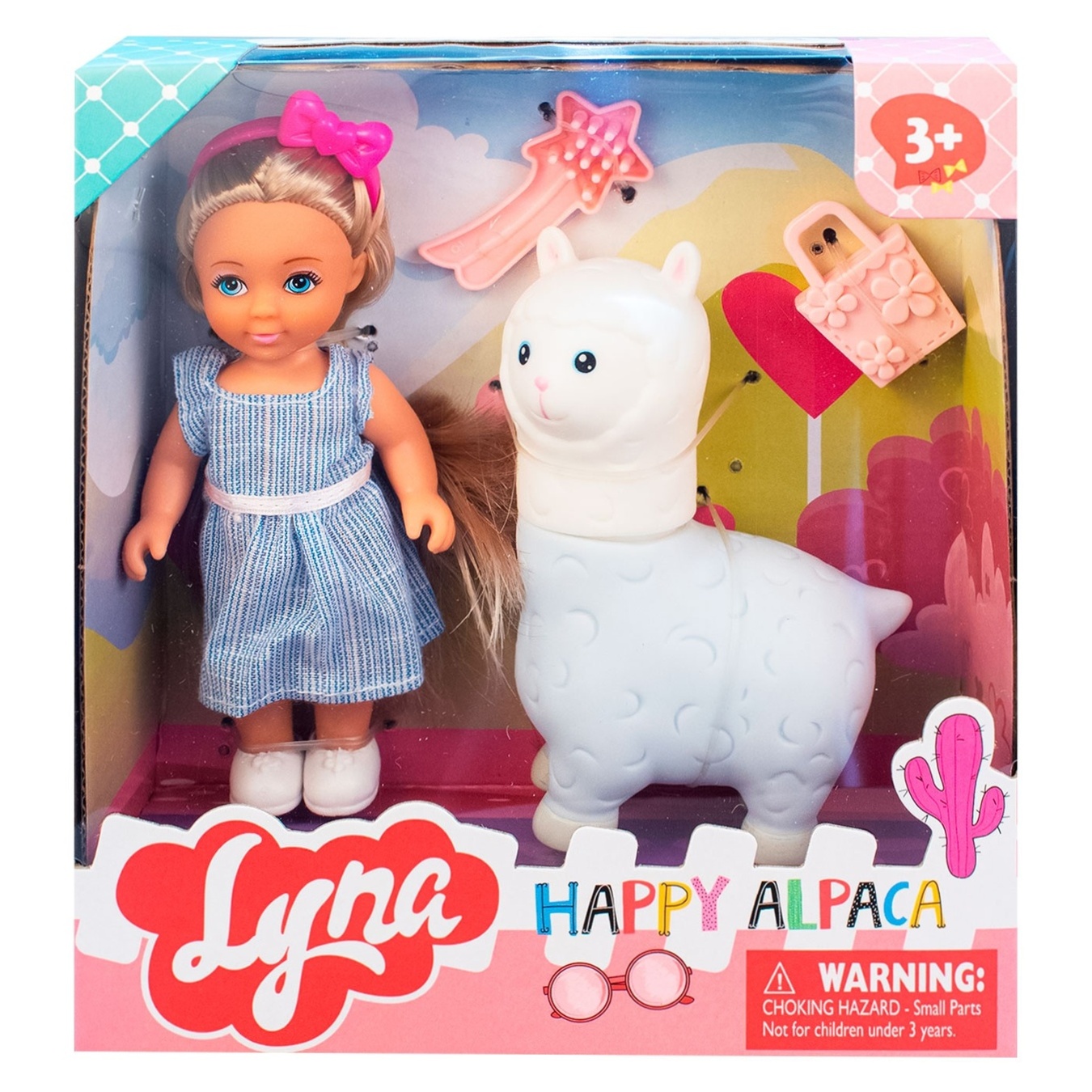 

Набор игровой Qunxing Toys Кукла Шерил и альпака